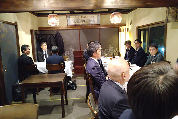 兵庫県合板建材商業組合の忘年会